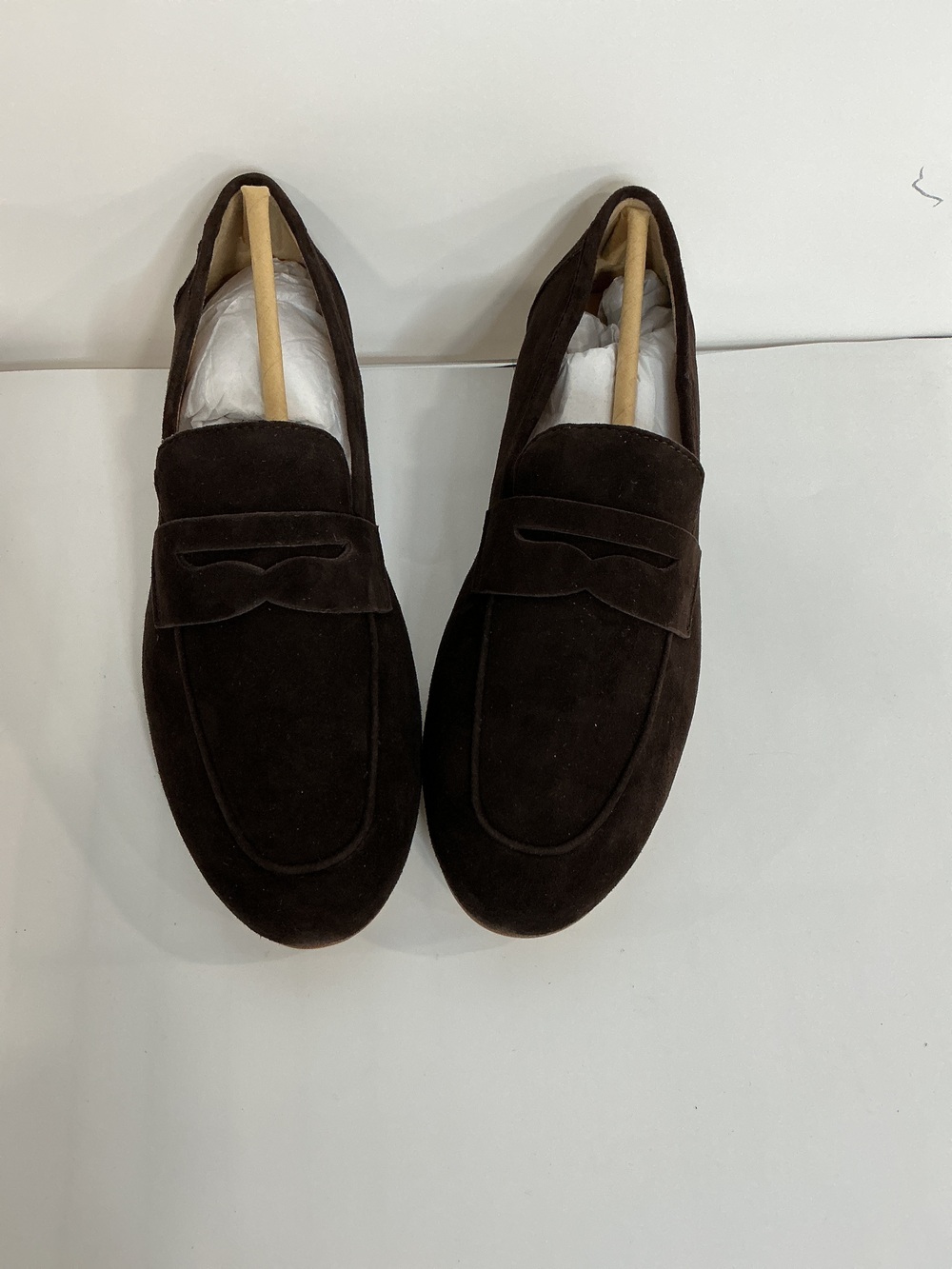 Italian Suede Penny Loafer